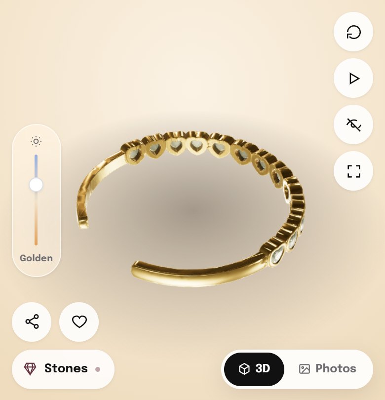 Cuff under golden hour light